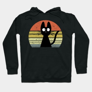 Cute Cat Surprise Vintage Hoodie